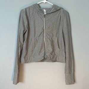 Kyodan Gray Zip-Up Hoodie
